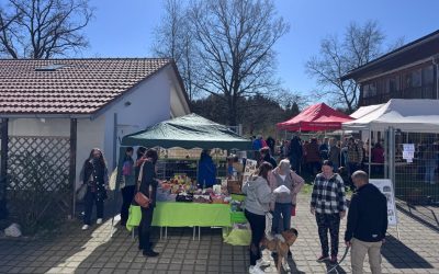 Gute Laune beim Ostermarkt im Tierheim Ostermünchen