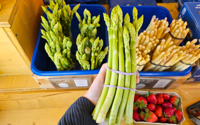 Hochsaison an den Spargel-Ständen in Rosenheim