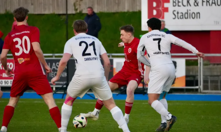 TSV Heimspiel des TSV 1860 Rosenheim (Landesliga) gegen Kirchheimer SC. Foto: TSV 1860 Rosenheim