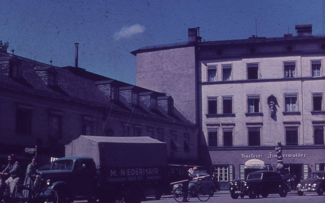 Ludwigsplatz, Rosenheim, 1952