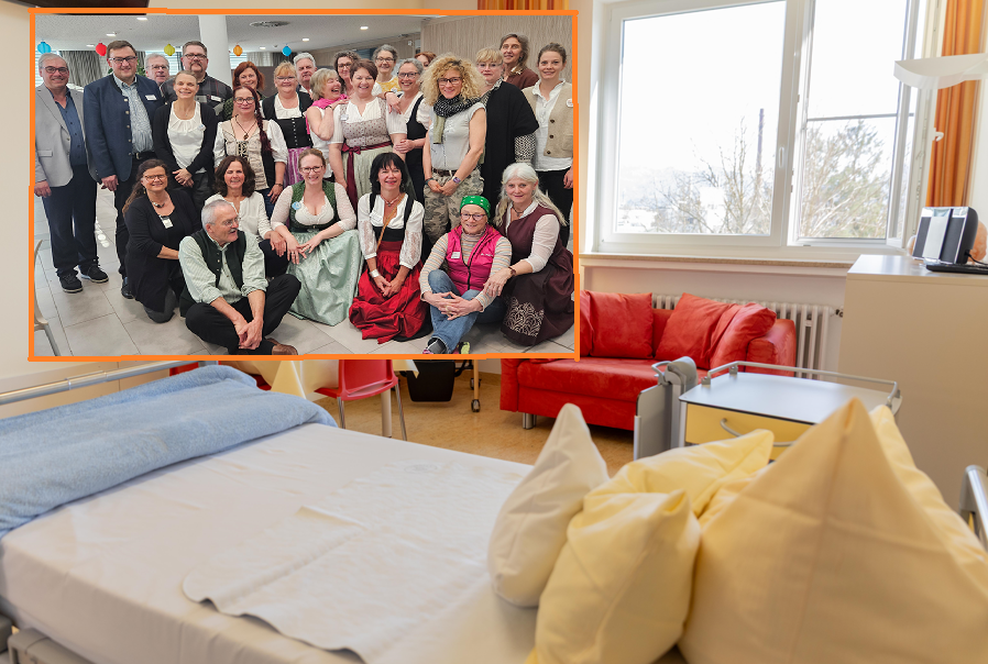 palliativ re 15 Jahre Palliativstation am RoMed Klinikum Rosenheim. Fotos: RoMed Klinikum Rosenheim