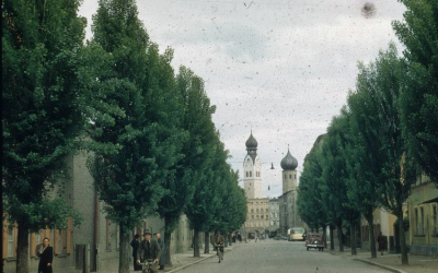 Heilig-Geist-Straße, Rosenheim, 1953