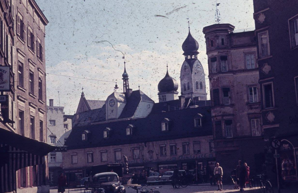 Kaiserstraße, Rosenheim, 1954