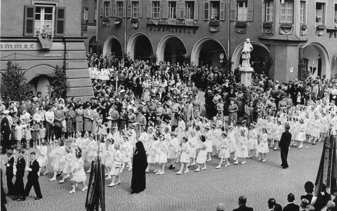 Max-Josefs-Platz, Rosenheim, 1960er