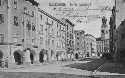 Heilig-Geist-Straße, Rosenheim, 1912