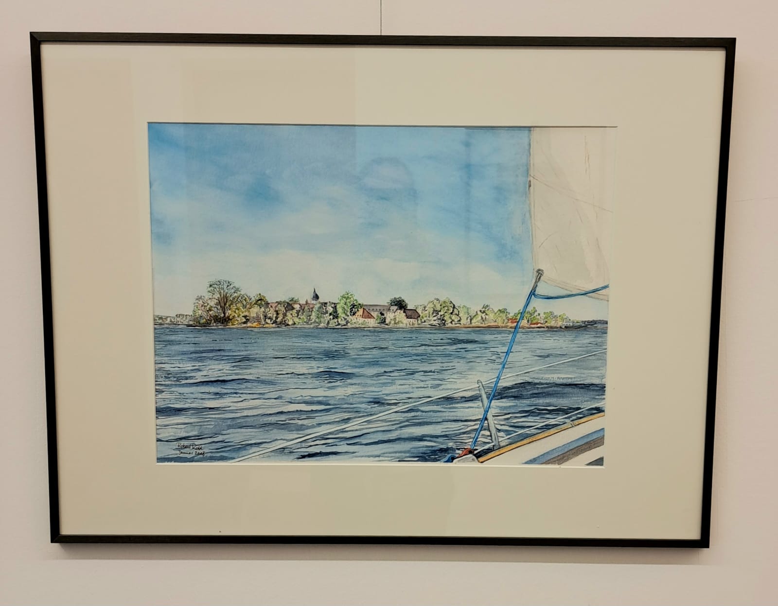 IMG-20250430-WA0001 Ausstellung mit Werken von Robert Koll im Rathaus Seebruck bis zum 27, Juni. Foto: Hendrik Heuser