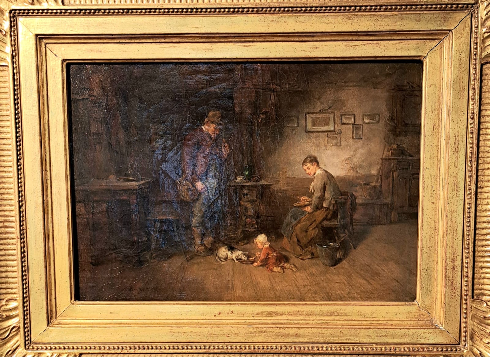 IMG-20250523-WA0010 "Von Kronberg an den Chiemsee" - Ausstellung mit Werken von Anton Burger und Hugo Kaufmann im Kronast-Haus in Prien am Chiemsee. Repros: Hendrik Heuser