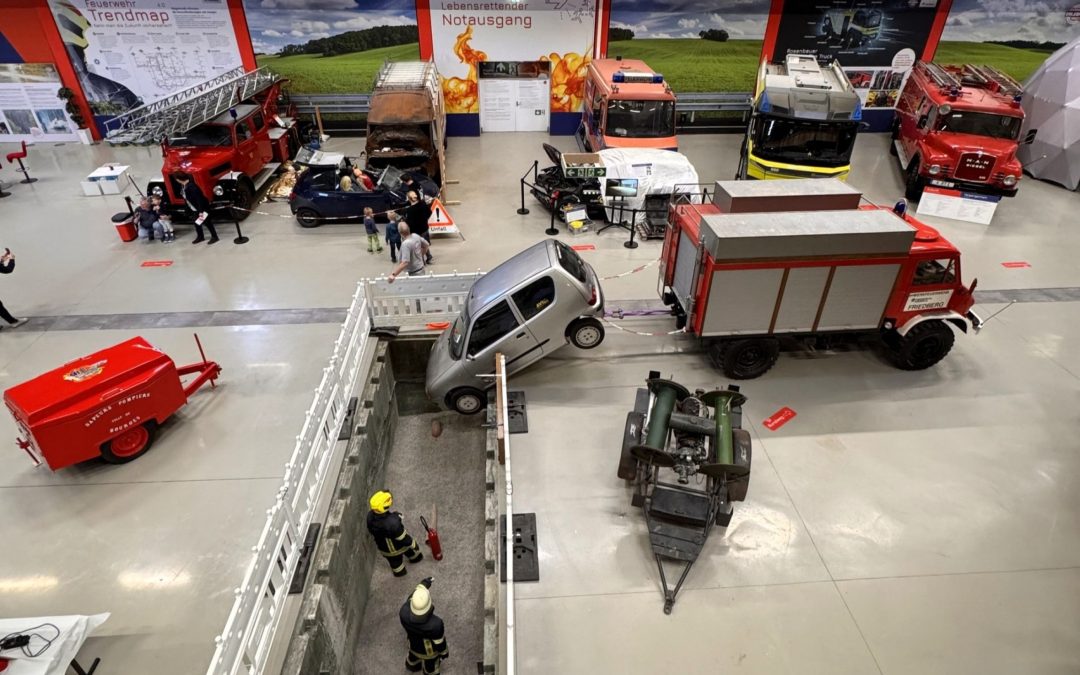 Besuch in der Feuerwehr-Erlebniswelt Augsburg