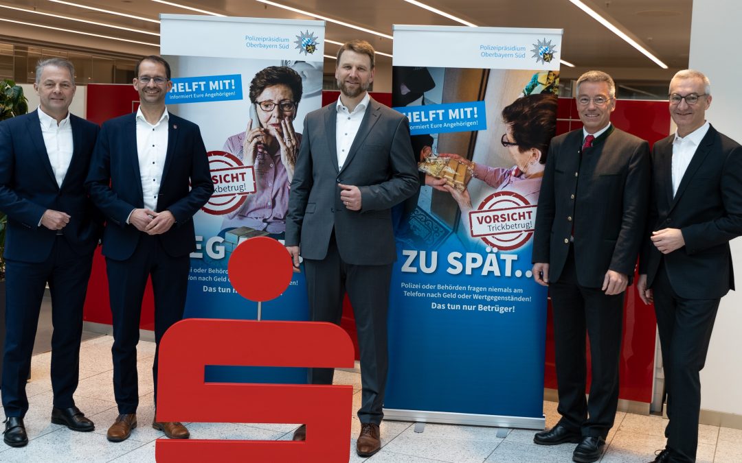 Vorsicht „Trickbetrug“: Sparkasse Rosenheim-Bad Aibling und Rosenheimer Polizei klären auf