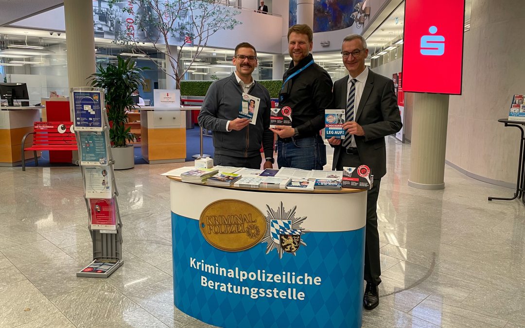 Viel Resonanz für Infostände zum Thema Trickbetrug