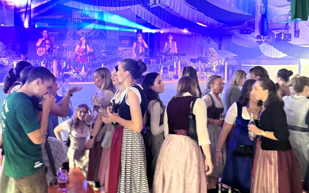 Gutbesuchte Zeltparty der DJK-Kammer