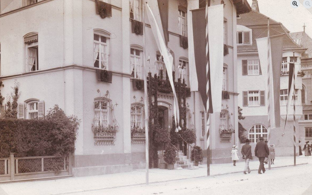 Königstraße, Rosenheim, ca. 1910