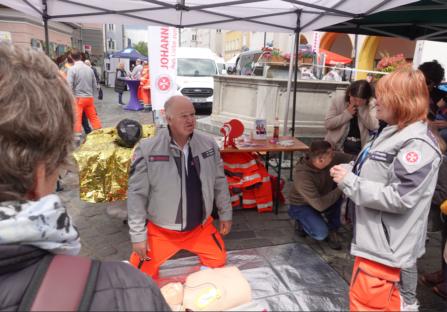 Verkehrssicherheitstag 12 Landestag der Verkehrssicherheit in Rosenheim Mai 2025. Fotos: Innpuls.me