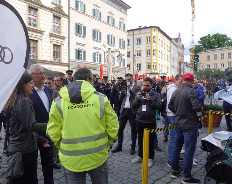 Verkehrssicherheitstag 17 Landestag der Verkehrssicherheit in Rosenheim Mai 2025. Fotos: Innpuls.me