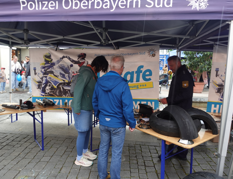 Verkehrssicherheitstag 6 Landestag der Verkehrssicherheit in Rosenheim Mai 2025. Fotos: Innpuls.me