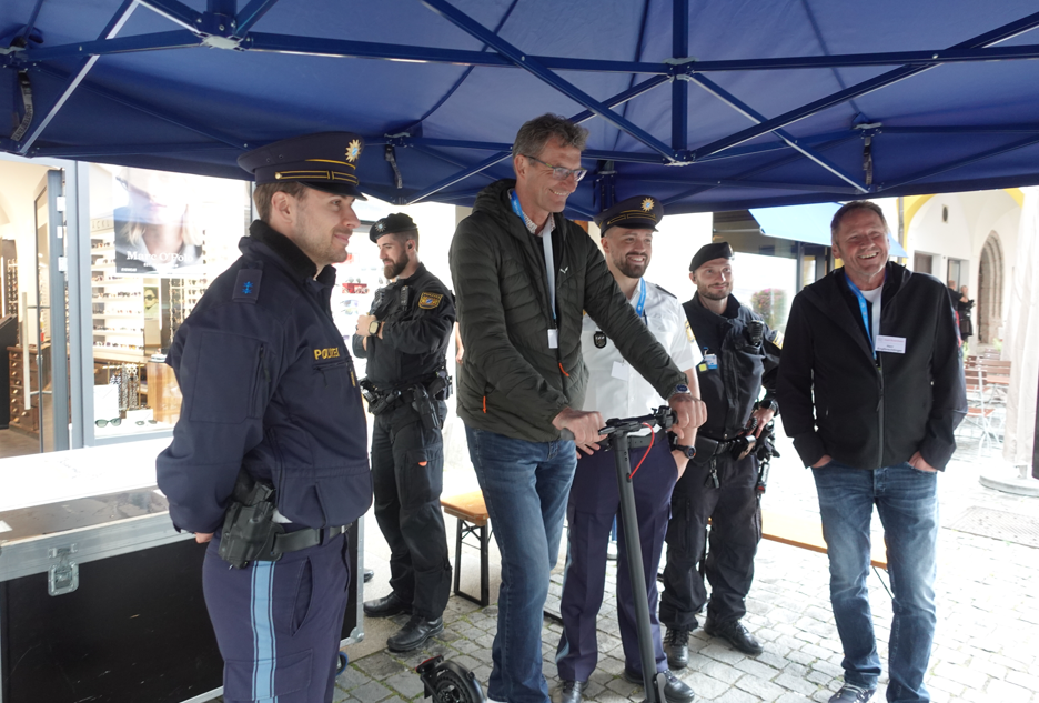 Verkehrssicherheitstag 9 Landestag der Verkehrssicherheit in Rosenheim Mai 2025. Fotos: Innpuls.me