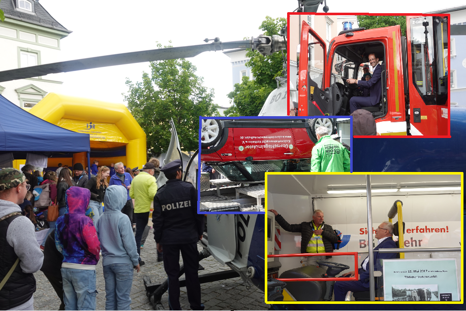 Verkehrssicherheitstag haupt Landestag für Verkehrssicherheit in Rosenheim. Foto: Innpuls.me