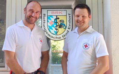 Neue Wachleitung ind der BRK-Rettungswache Bad Endorf