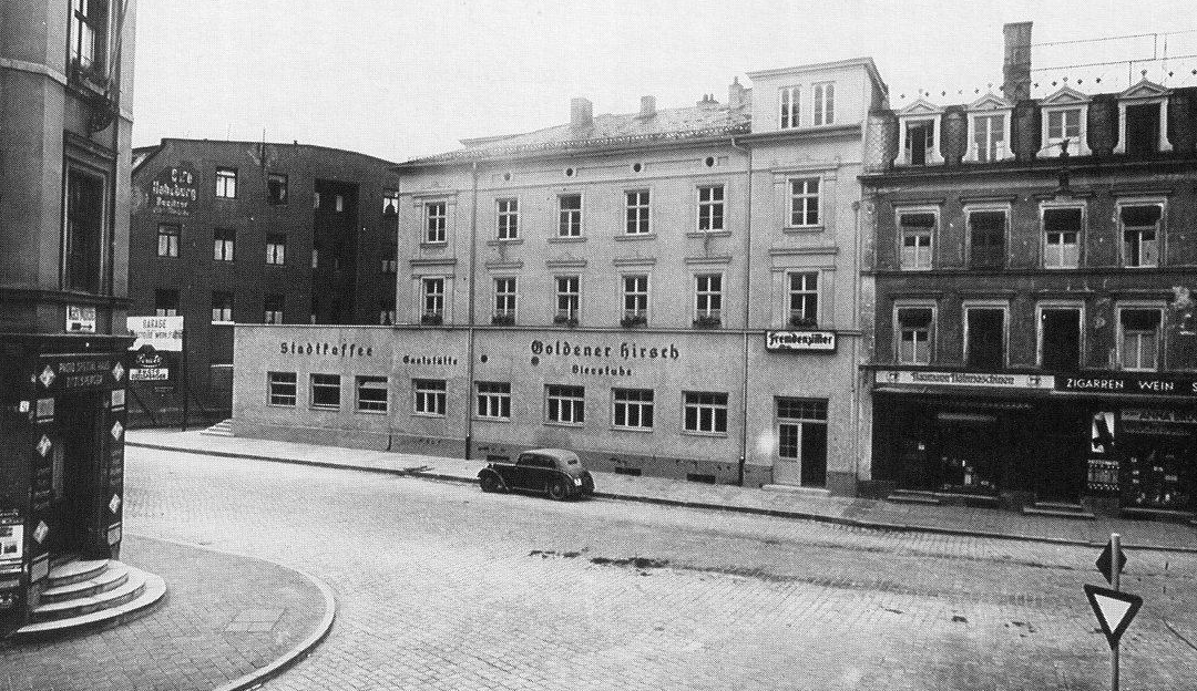 Gasthof „Goldener Hirsch“, Rosenheim 1938