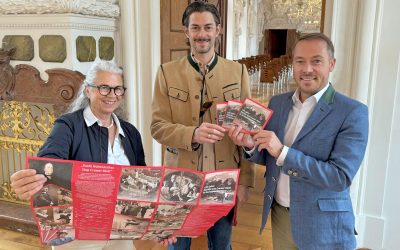 150 Jahre Familie von Cramer Klett in Aschau: Faltplatt zum Themenjahr