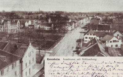 Innstraße, Rosenheim, ca. 1905
