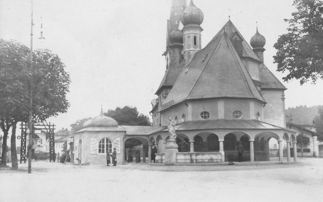 Marktplatz, Prien, ca. 1920