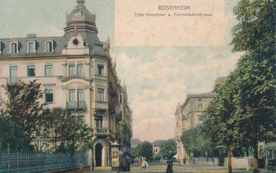 König-Otto-Kreuzung, Rosenheim, 1906