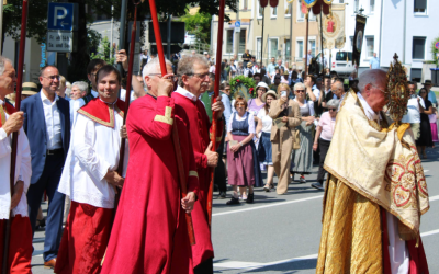 Stadtkirche Traunstein feierte ein prächtiges Fronleichnamsfest