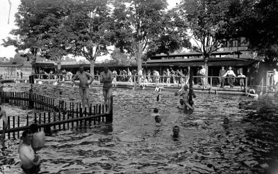 Freibad, Rosenheim, 1928