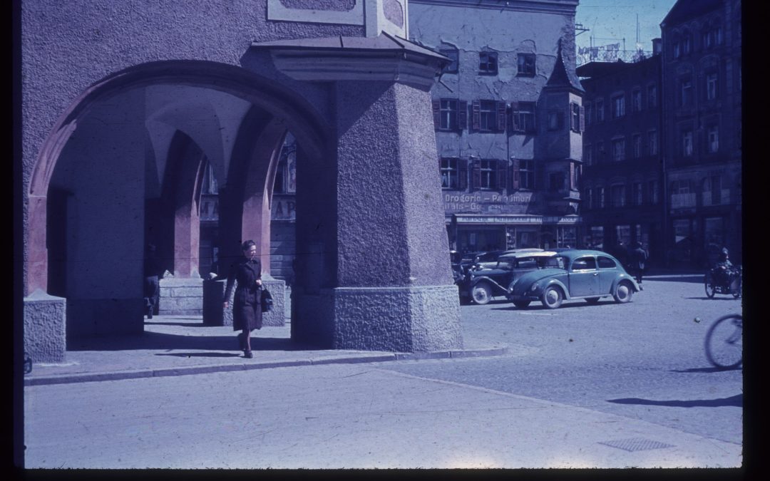 Max-Josefs-Platz, Rosenheim, 1950