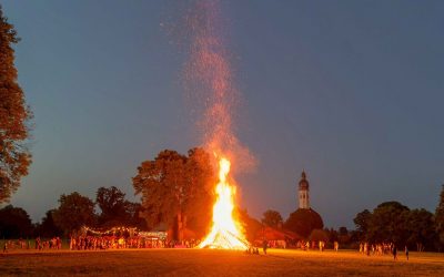 Patrozinium und Sonnwendfeuer in Westerndorf am Wasen