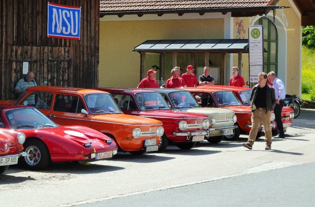 Oldtimer treffen sich in Westerndorf am Wasen