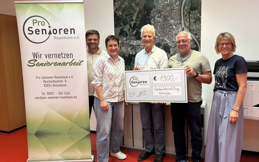Spende an den Verein Pro Senioren Rosenheim