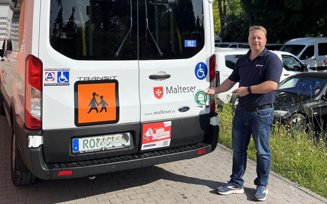 Hohe Qualität des Malteser Fahrdienstes bestätigt