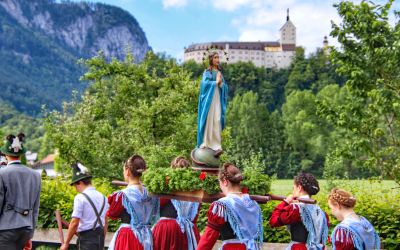 Den Himmel auf Erden: Fronleichnam in Aschau im Chiemgau