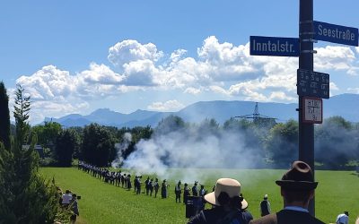 Höhepunkt der Schützen-Festwoche in Happing
