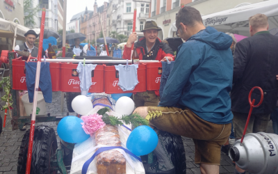 Weisertwecken sorgt für Aufsehen am Rosenheimer-Max-Josefs-Platz