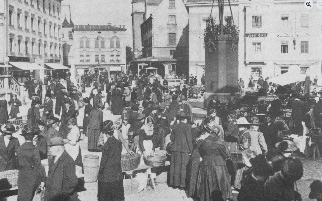Ludwigsplatz, Rosenheim, 1907