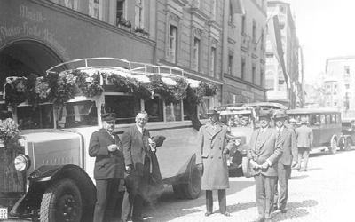 Eröffnung Regionalverkehr Rosenheim, 1928