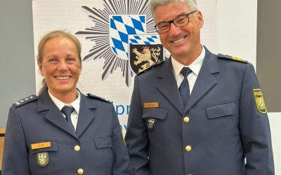 Amtseinführung bei der Polizeiinspektion Penzberg