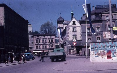 Ludwigsplatz, Rosenheim, 1952