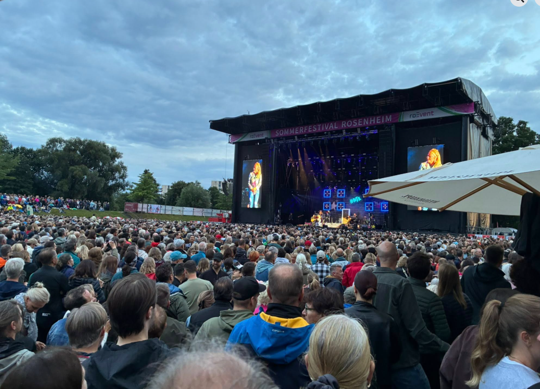 Anastasia Rosenheimer Sommerfestival 2025 - Anastacia. Foto: Herbert Borrmann