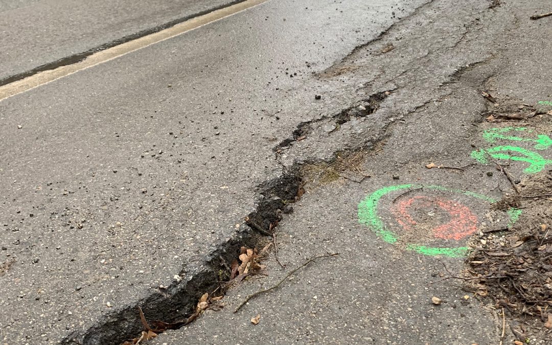 Stabilisierungsmaßnahmen an der Böschung in der Salzburger Straße in Wasserburg am Inn