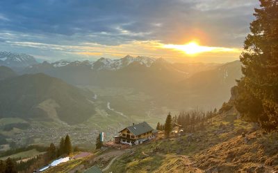 Ertüchtigung der Lawinenverbauung: das Hochgernhaus wird wieder abgesichert