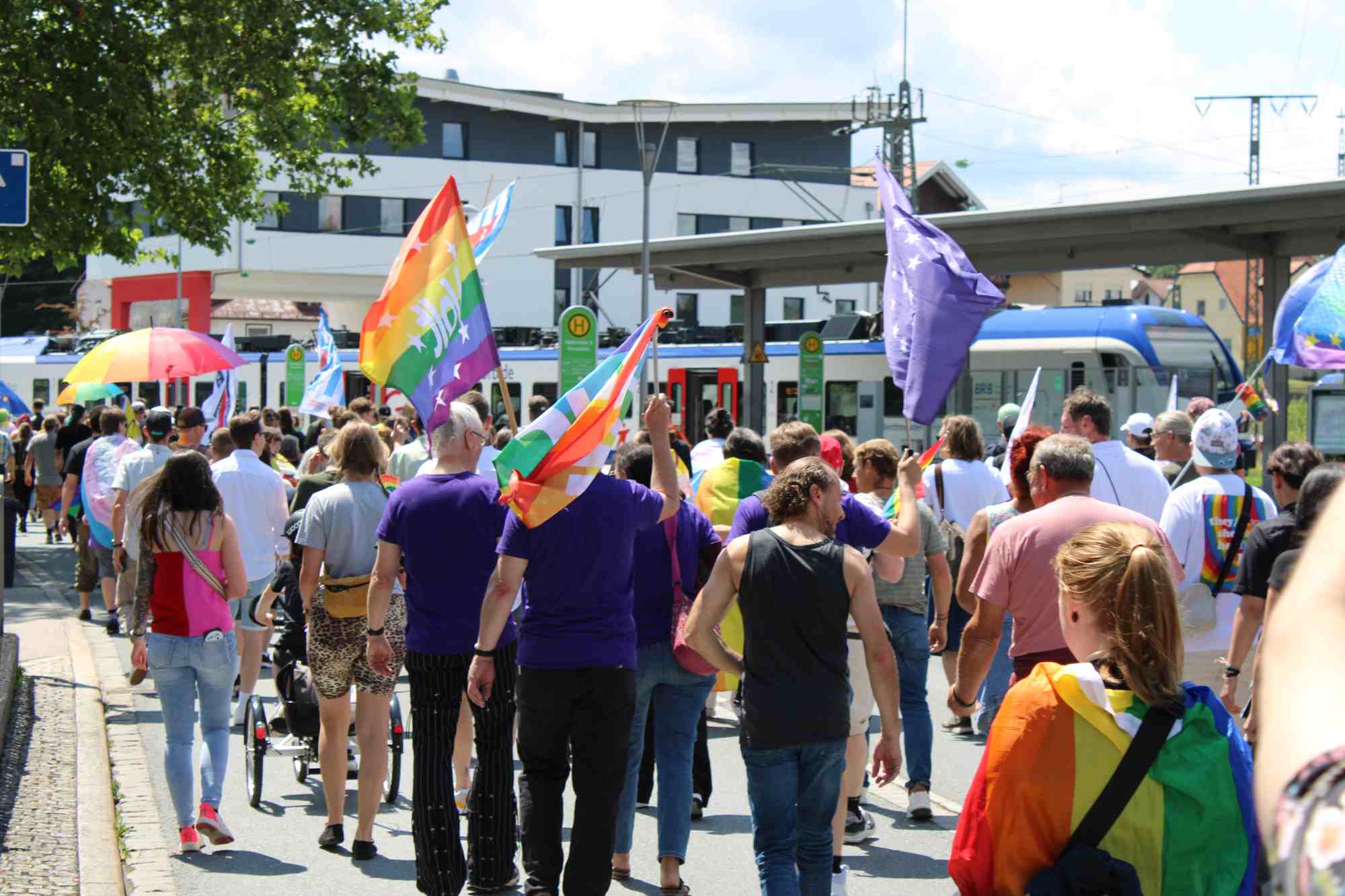 CDS Traunstein CSD Demonstrationszug Copyright Hubert Hobmaier