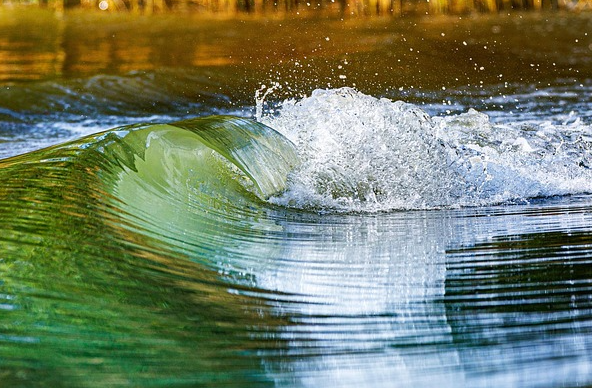 Donau Donau - Welle. Foto: re