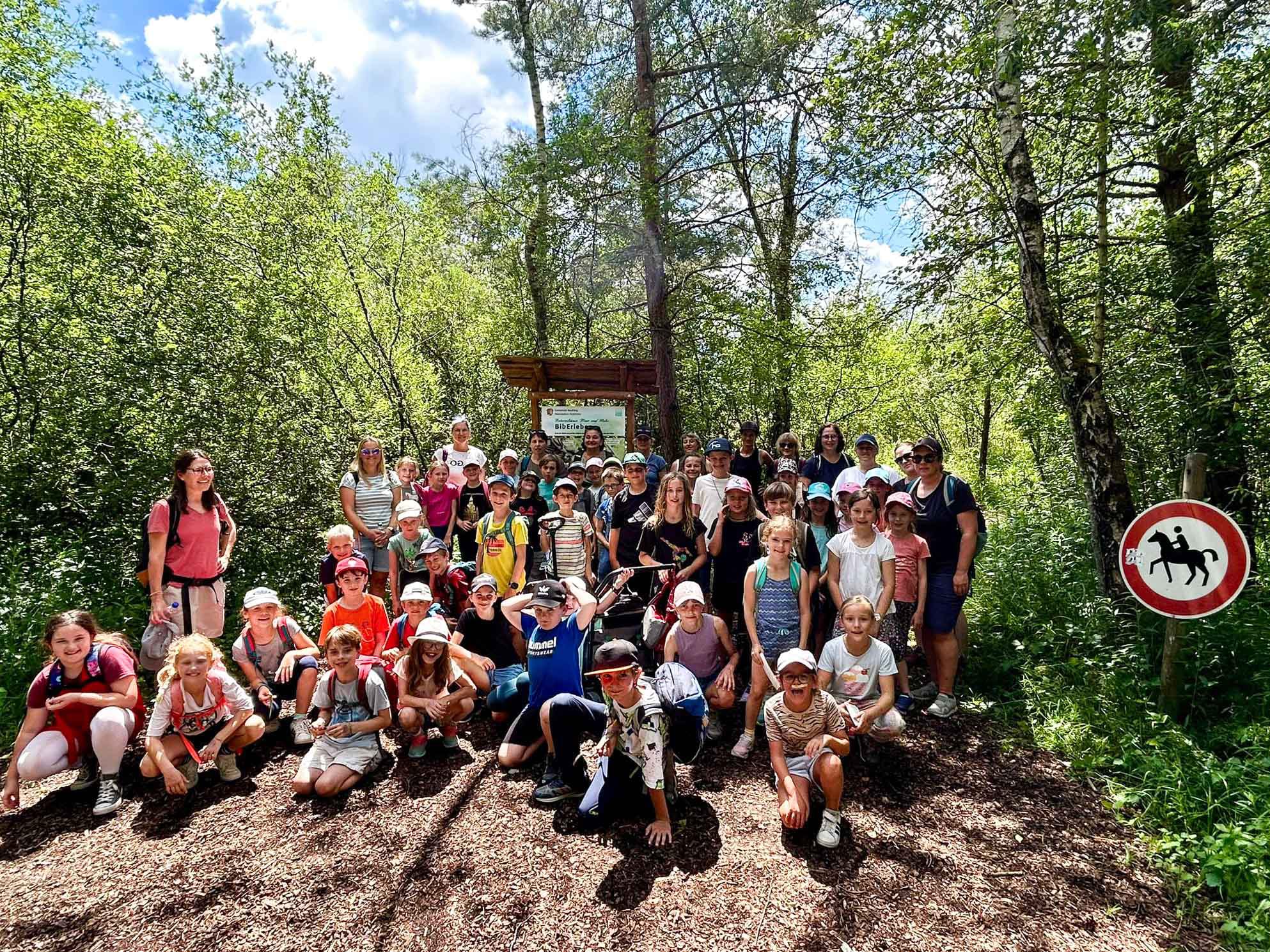 IMG-20250630-WA0002 Rosenheimer 'Kommunionskinder erkunden Nicklheimer Moos. Fotos: aez