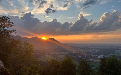 So schön verabschiedete sich der Sommer in eine kurze Sonnenpause