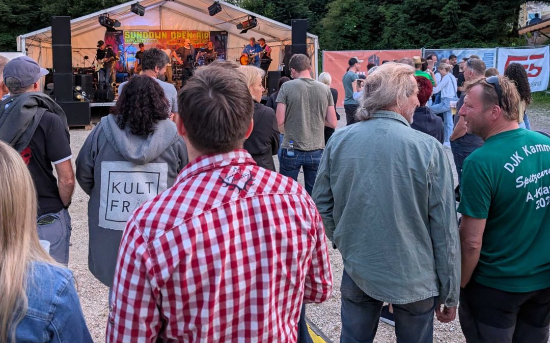 Sundown Open Air machte seinem Namen alle Ehre