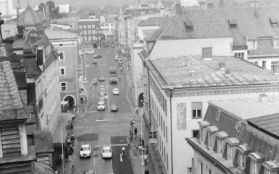 Münchener Straße, Rosenheim, 1975